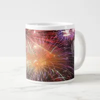 Fireworks Finale Giant Coffee Mug