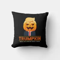 Trumpkin Make Halloween Great Again Halloween Throw Pillow