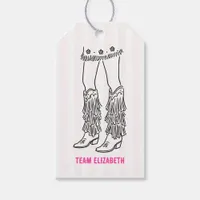 Team Bride Boots Nash Bash Cowgirl Bachelorette Gift Tags