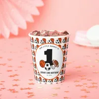 1 Ball Sports Theme Boy’s 1st Birthday Paper Cups