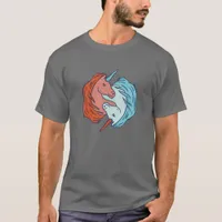 Unicorn Yin Yang T-Shirt