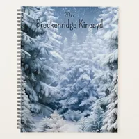 Whimsical Winter Forest Change Name, Year Planner