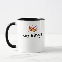 No Kings In America Classic Retro Style Mug