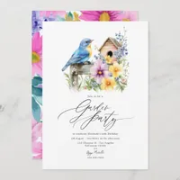 Any Occasion Spring Floral Garden Party Invitation
