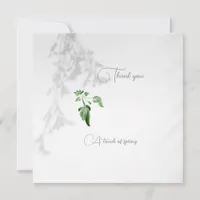 Flat thank you cards 