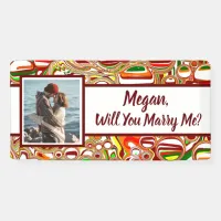 Will you Marry Me Custom Name Proposal     Banner