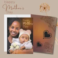 Happy Mother's Day Photo template with a baby