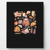 Tis The Season Pumpkin Autumn Fall Yall Leaves Tha Plaque