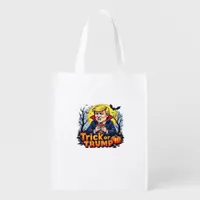 Trick Or Halloween Classic Grocery Bag