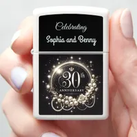 Sophisticated Glow: 30th Anniversary Design W Zippo Lighter