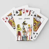 Ancient Egypt Pharaohs Lavish Ormamentation Poker Cards