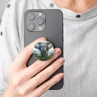 Handsome Elephant Close up PopSocket