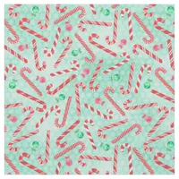 Candy Canes Fabric