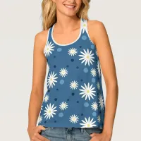 Denim and Daisies Tank Top