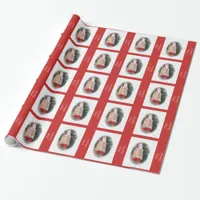 Gift Wrap - Saint Nick Tree Ornament