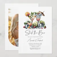 Stock the Bar Couples Shower Photo Invitation