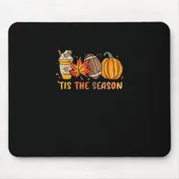 Tis The Season Football Fall Thanksgiving Football Mouse Pad