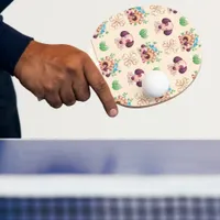 Adorable Dog Pattern  Ping Pong Paddle