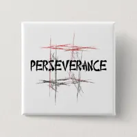 Martial Arts Perseverance Button