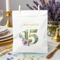 Elegant Fiesta Quinceanera Number 15 ID1029 Favor Bag