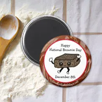 National Brownie Day - December 8th  Magnet