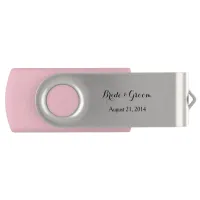 Personalized Wedding Photos Antique White USB Flash Drive