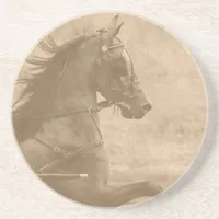Faux Vintage Hackney Coaster