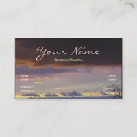 Skyscape Fantasy Business Card