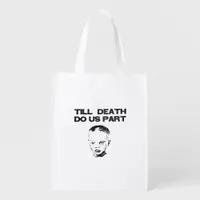 Till Death Do Us Part Sloth Classic Design Grocery Bag