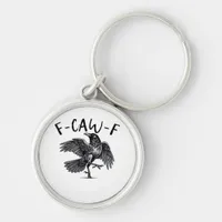 F-Caw-F Essential Retro Classic Keychain
