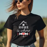 Black and White Mother's day T-Shirt