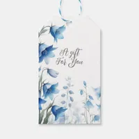 Elegant Bluebells Gift Tags