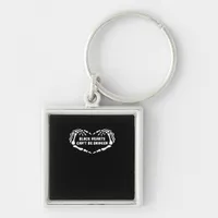 Hearts Can't Classic Keychain