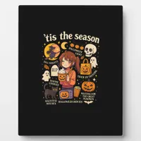 Tis The Season Halloween Anime Icons Fall Design Plaque