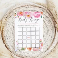  Baby Shower Bingo Game