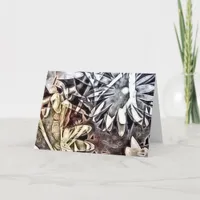 Photogram Digital Art Card