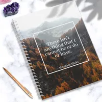 Abraham-Hicks Law of Attraction Worthiness Quote  Notebook