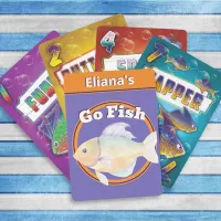 Go Fish Fun Bright Kids Children's Card Game