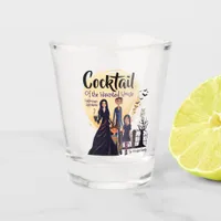 Cocktail of the Haunted House Halloween  Shot Glass