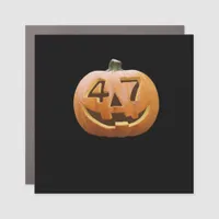 Trumpkin Halloween Classic Car Magnet