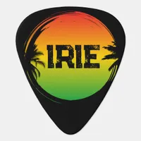 IRIE Jamaican Rasta Flag Coloured Guitar Pick