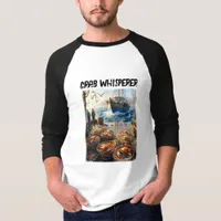 Twilight Harvest Fishermen Collecting Crabs T-Shirt
