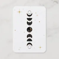 *~* Lunar . Cosmic Moon Phases Universe Shaman Bus Business Card