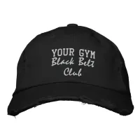 Martial Arts Black Belt Club Cap