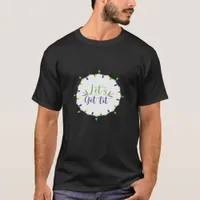 Let's Get Lit Funny Christmas Lights Festive Holid T-Shirt