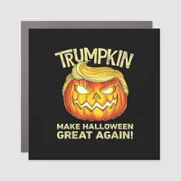 Trumpkin Make Halloween Great Again Men Funny Clas Car Magnet
