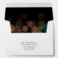 Bokeh Lights Envelope