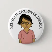 Hello, I'm Caregiver Add Name Button