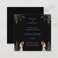 Invitation Wedding layout you can personalize