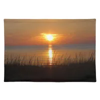 Ocean Beach Sunset Kitchen table Place Mat
